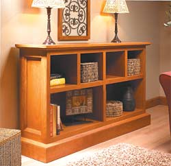 Wood Bookcase Plans Free